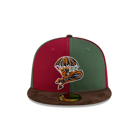 Just Caps Spooky Pack Fayetteville Woodpeckers 59FIFTY Fitted Hat