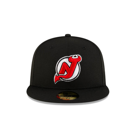 New Jersey Devils Black 59FIFTY Fitted Hat