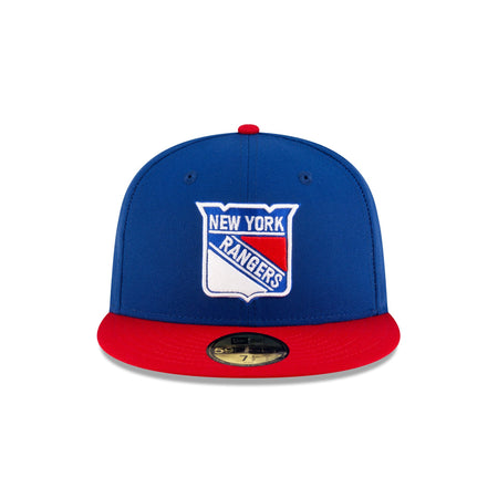 New York Rangers Royal 59FIFTY Fitted Hat