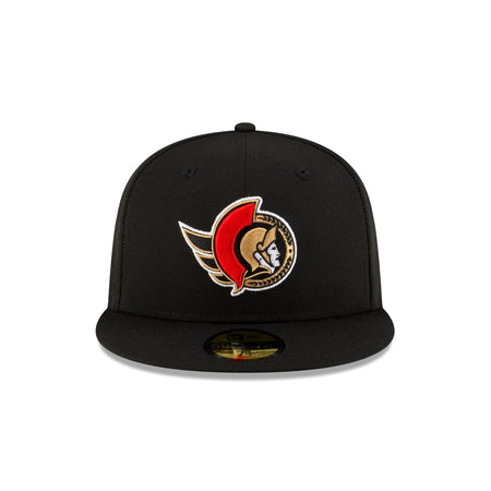 Ottawa Senators Black 59FIFTY Fitted Hat