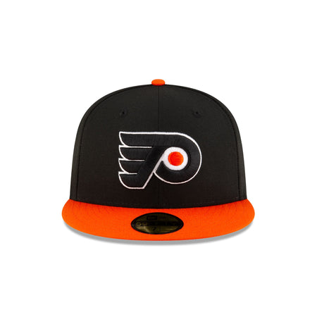 Philadelphia Flyers Black 59FIFTY Fitted Hat