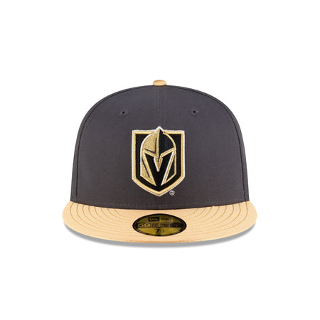 Vegas Golden Knights Gray 59FIFTY Fitted Hat