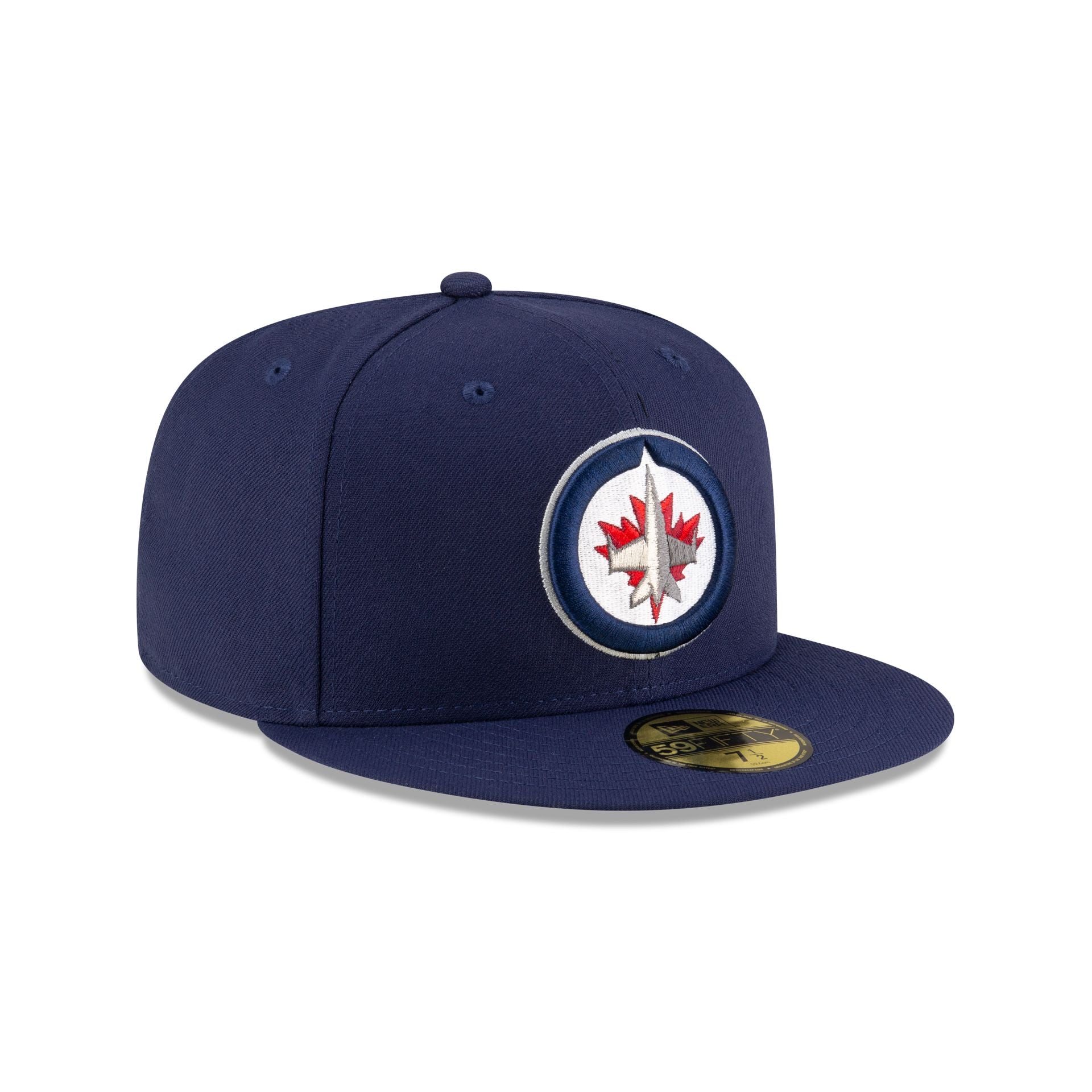 Winnipeg Jets Navy 59FIFTY Fitted Hat New Era Cap