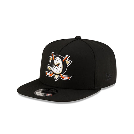 Anaheim Ducks Black 9FIFTY A-Frame Snapback Hat