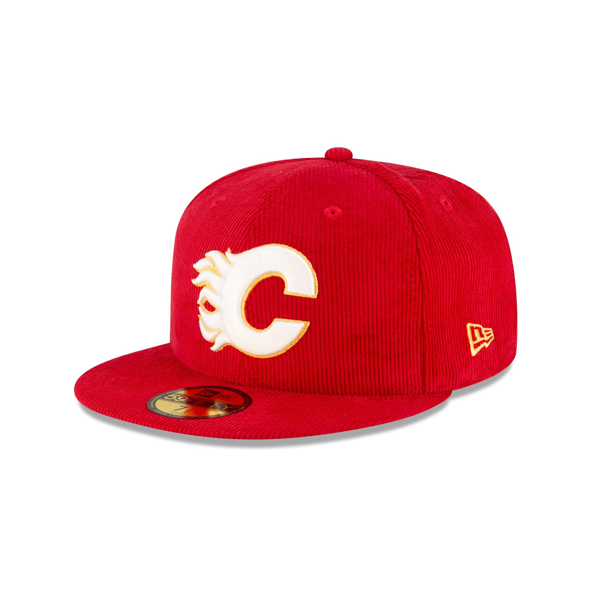 Vintage 1980s Calgary Flames Corduroy Snap Back Hat / OSFA / store 90s Snap Back / Vintage Hat / Embroidered / Deadstock