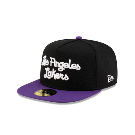 Los Angeles Lakers Dashmark Mesh 59FIFTY A-Frame Fitted Hat