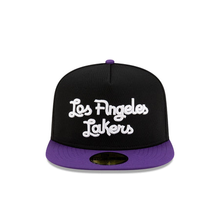 Los Angeles Lakers Dashmark Mesh 59FIFTY A-Frame Fitted Hat