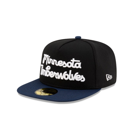 Minnesota Timberwolves Dashmark Mesh 59FIFTY A-Frame Fitted Hat