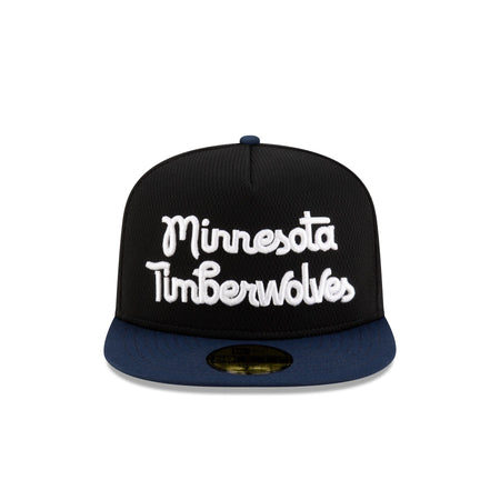 Minnesota Timberwolves Dashmark Mesh 59FIFTY A-Frame Fitted Hat