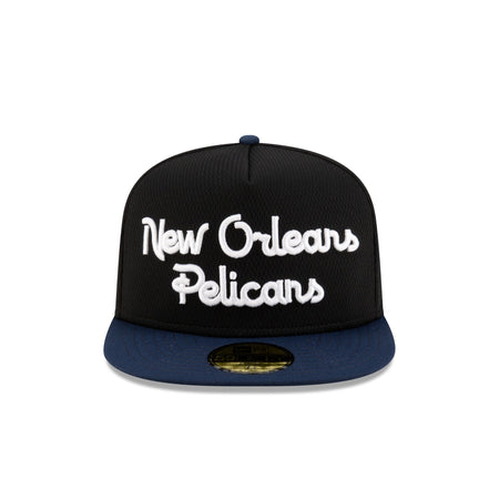 New Orleans Pelicans Dashmark Mesh 59FIFTY A-Frame Fitted Hat