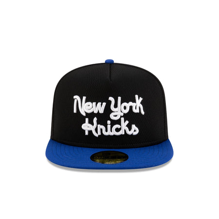 New York Knicks Dashmark Mesh 59FIFTY A-Frame Fitted Hat