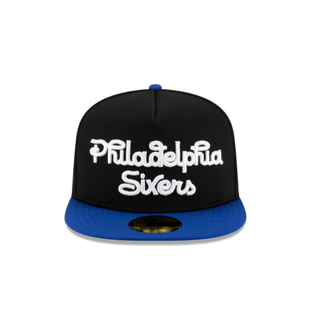 Philadelphia 76ers Dashmark Mesh 59FIFTY A-Frame Fitted Hat