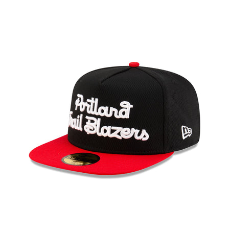 Portland Trail Blazers Dashmark Mesh 59FIFTY A-Frame Fitted Hat