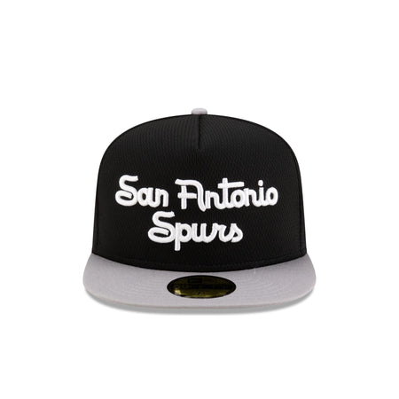 San Antonio Spurs Dashmark Mesh 59FIFTY A-Frame Fitted Hat