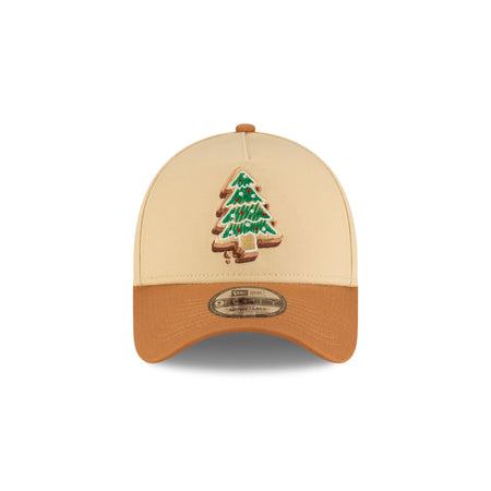 New Era Cap Seasonal Staples Holiday Cookie 9FORTY A-Frame Snapback Hat