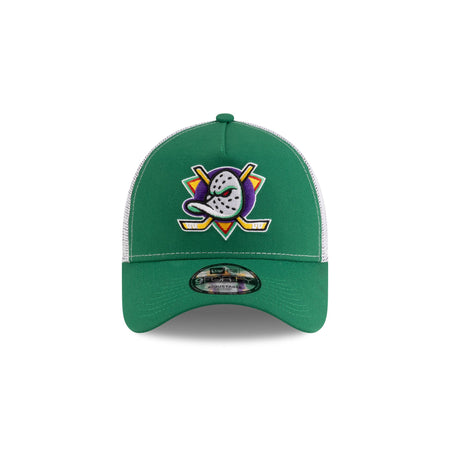 Anaheim Ducks Kelly Green 9FORTY A-Frame Trucker