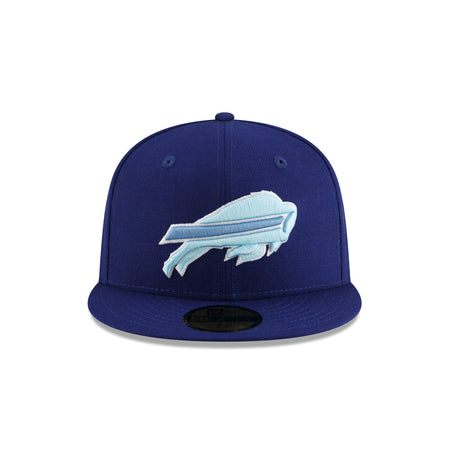 Just Caps Dark Royal Buffalo Bills 59FIFTY Fitted Hat