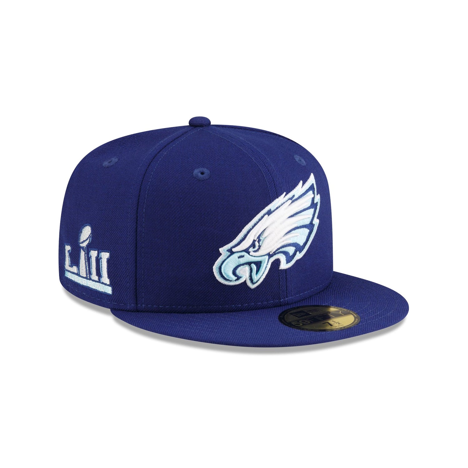 Just Caps Dark Royal Philadelphia Eagles 59FIFTY Fitted Hat