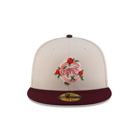 Chicago Cubs Roses 59FIFTY Fitted Hat