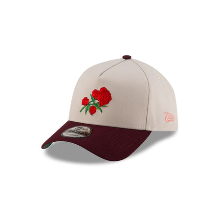 New Era Cap Roses Stone 9FORTY A-Frame Snapback Hat