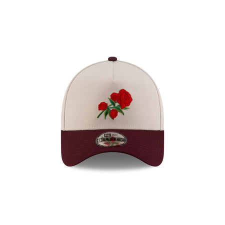 New Era Cap Roses Stone 9FORTY A-Frame Snapback Hat