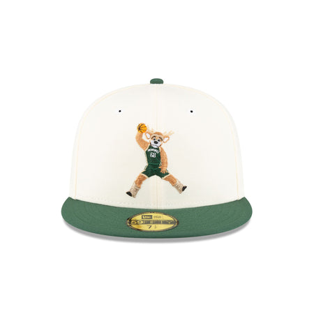 Milwaukee Bucks Mascot 59FIFTY Fitted Hat