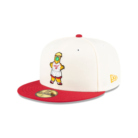 Miami Heat Mascot 59FIFTY Fitted Hat