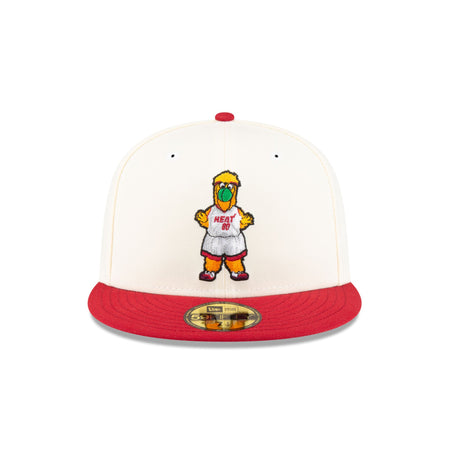 Miami Heat Mascot 59FIFTY Fitted Hat