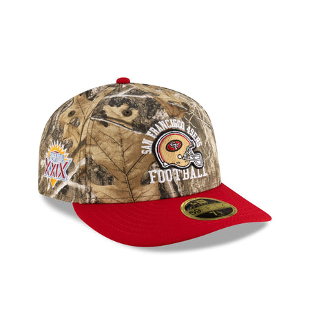 Just Caps Realtree San Francisco 49ers Low Profile 59FIFTY Fitted Hat