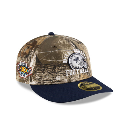 Just Caps Realtree Dallas Cowboys Low Profile 59FIFTY Fitted Hat