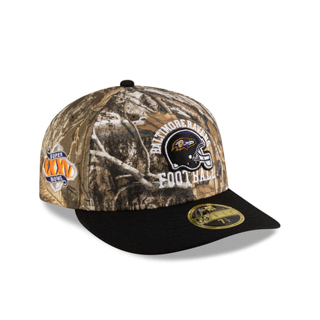 Just Caps Realtree Baltimore Ravens Low Profile 59FIFTY Fitted Hat