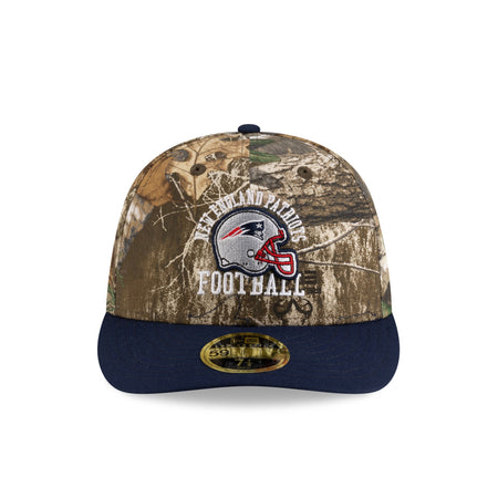 Just Caps Realtree New England Patriots Low Profile 59FIFTY Fitted Hat