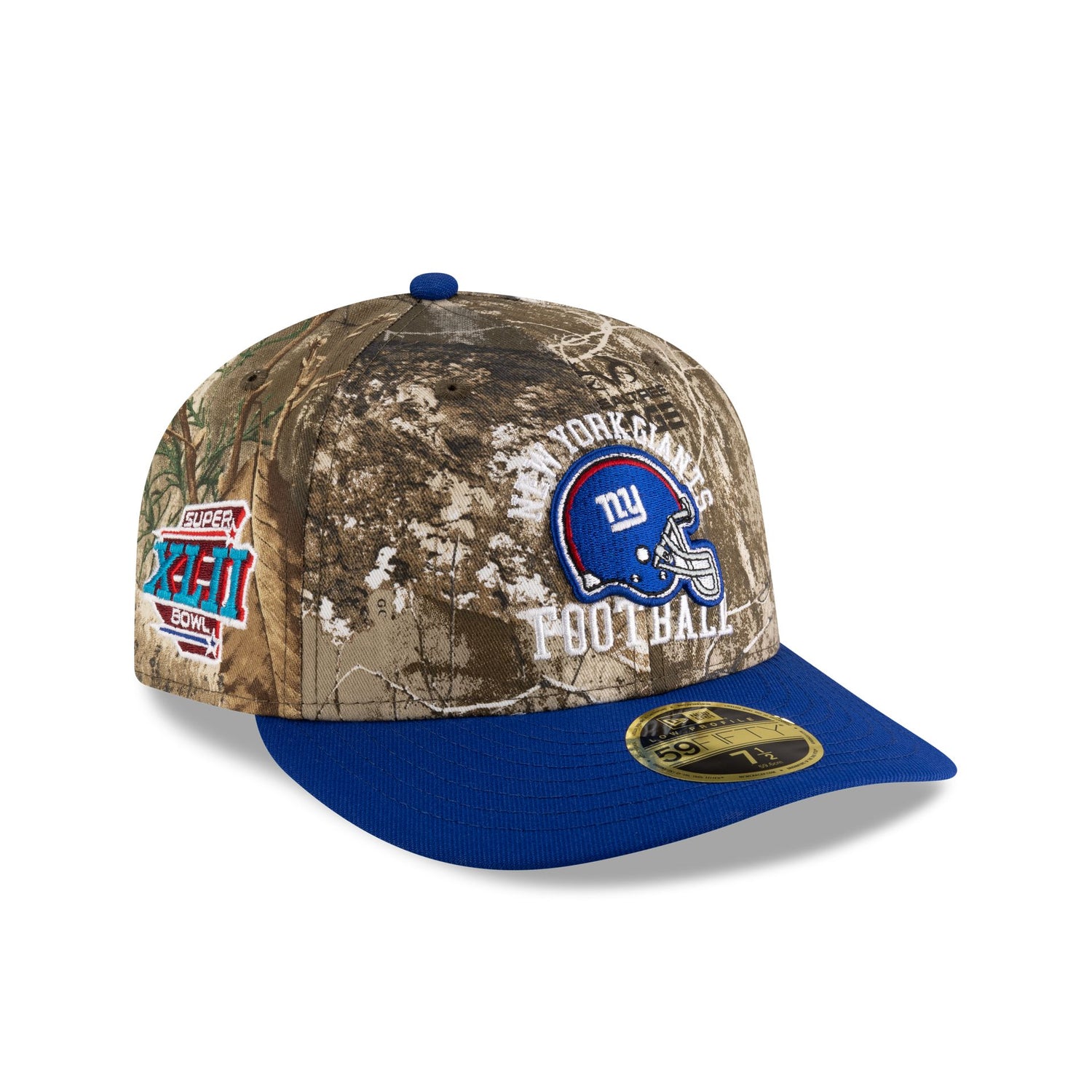 Just Caps Realtree New York Giants Low Profile 59FIFTY Fitted Hat