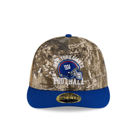 Just Caps Realtree New York Giants Low Profile 59FIFTY Fitted Hat