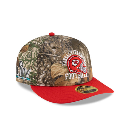 Just Caps Realtree Kansas City Chiefs Low Profile 59FIFTY Fitted Hat