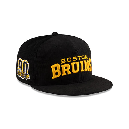 Boston Bruins Black Corduroy 59FIFTY Fitted Hat