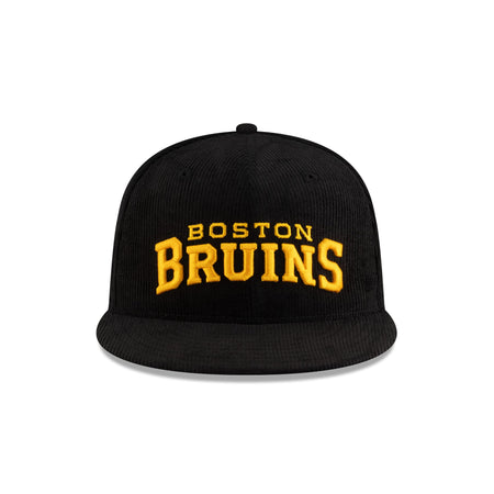 Boston Bruins Black Corduroy 59FIFTY Fitted Hat