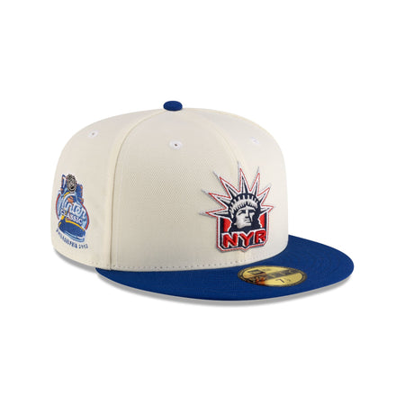 New York Rangers Chrome Royal 59FIFTY Fitted Hat