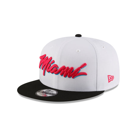 Tyler Herro x Miami Heat Optic White 9FIFTY Snapback Hat