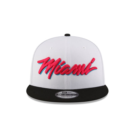 Tyler Herro x Miami Heat Optic White 9FIFTY Snapback Hat