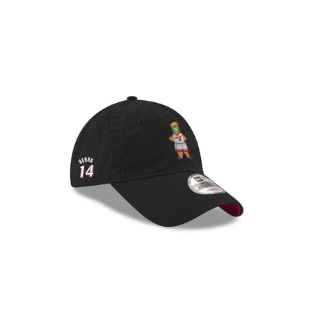 Tyler Herro x Miami Heat Kid's Black 9TWENTY Adjustable Hat