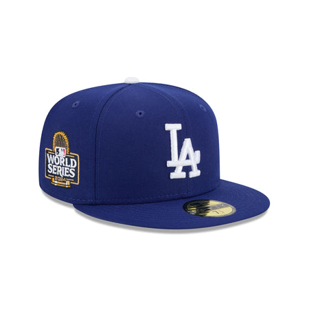 Los Angeles Dodgers 2024 World Series Dark Royal 59FIFTY Fitted Hat