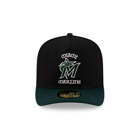 Just Caps St. Patrick's Day Miami Marlins 59FIFTY A-Frame Fitted Hat