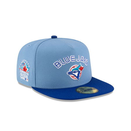 Just Caps Sky Blue Toronto Blue Jays 59FIFTY A-Frame Fitted Hat