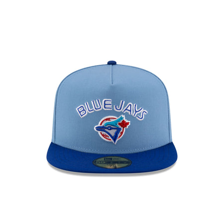 Just Caps Sky Blue Toronto Blue Jays 59FIFTY A-Frame Fitted Hat