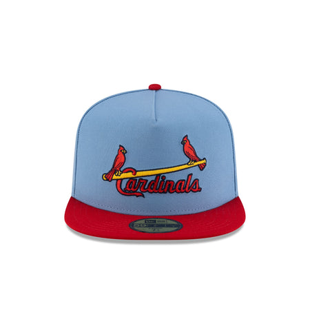 Just Caps Sky Blue St. Louis Cardinals 59FIFTY A-Frame Fitted Hat