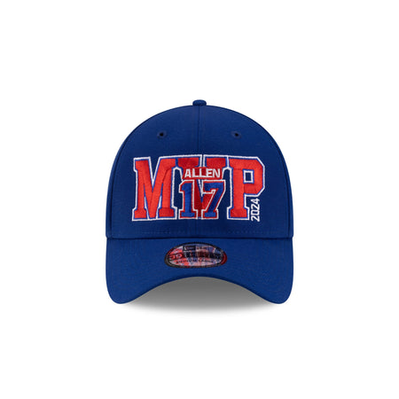 Buffalo Bills Josh Allen MVP Royal Blue 39THIRTY Stretch Fit Hat