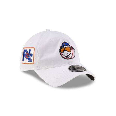 New York Mets Mr. Met White 9TWENTY Adjustable Hat