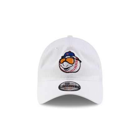 New York Mets Mr. Met White 9TWENTY Adjustable Hat