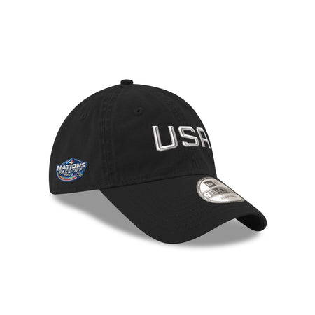 USA 2025 4 Nations Face-Off 9TWENTY Adjustable Hat